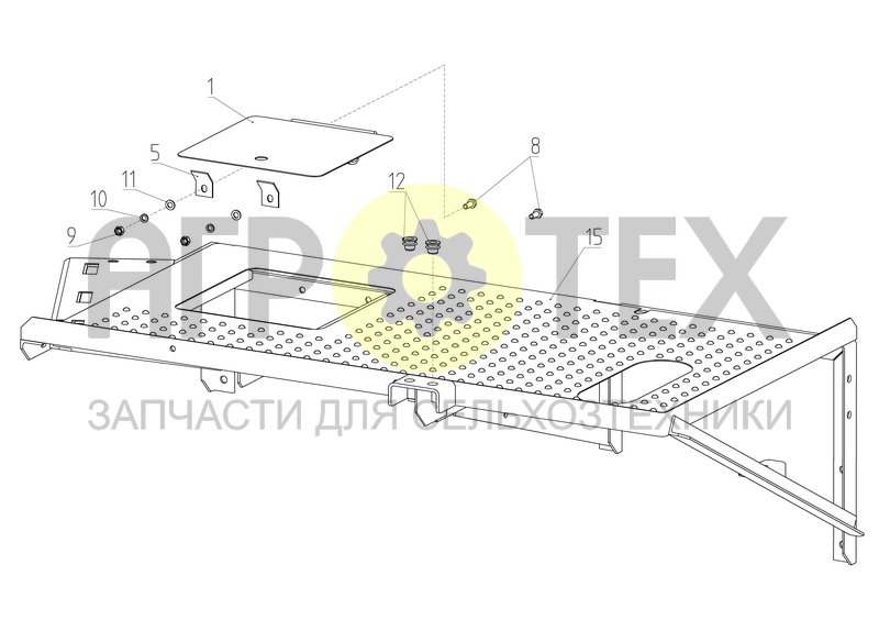 Чертеж Площадка (145.30.03.100-01)